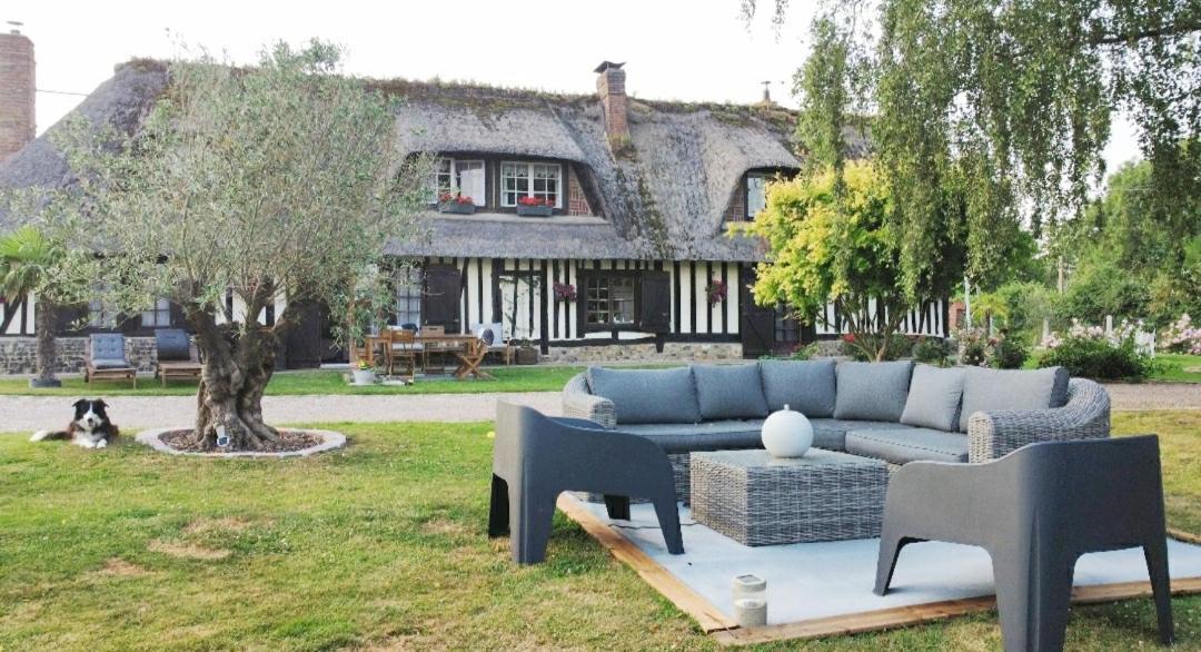 Bed and Breakfast La Chaumiere Saint-Martin-Saint-Firmin Экстерьер фото